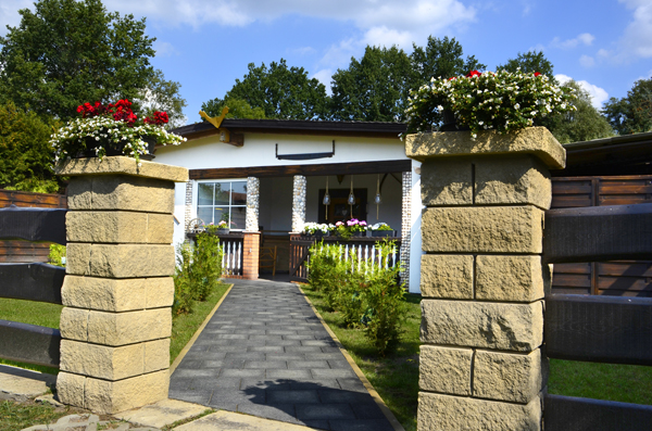 Aussenansicht vom Ferienhaus