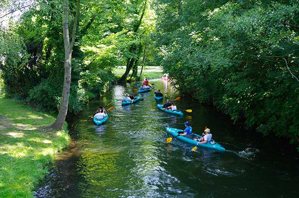 Kanu fahren von Alt Zauche | Spreewaldpension Hahn